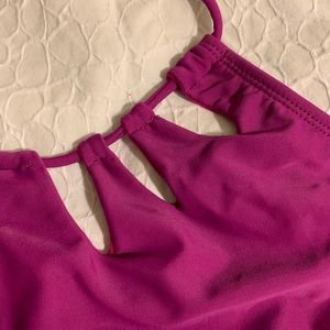 Fuschia Bikini Top